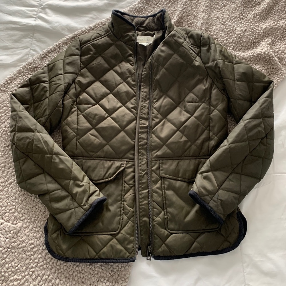 Army Green Bomber Jacket